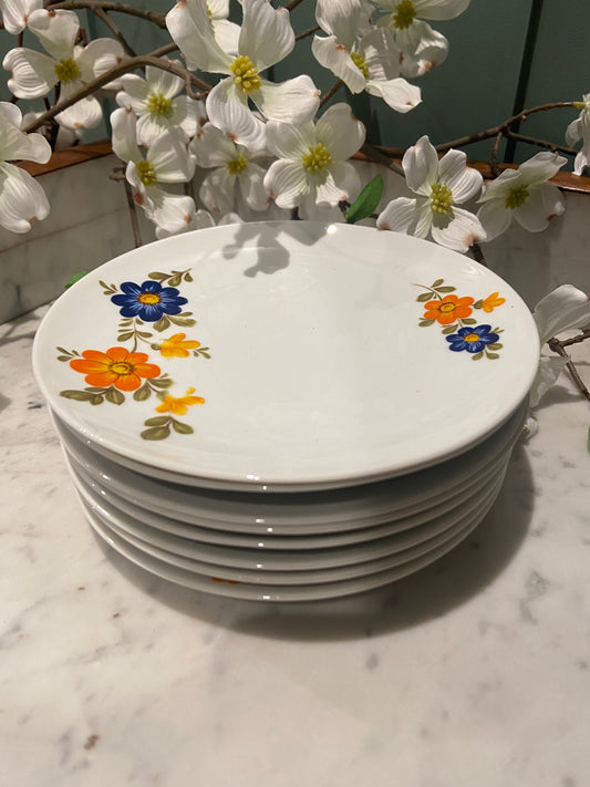 Lot de 8 petites assiettes Bavaria