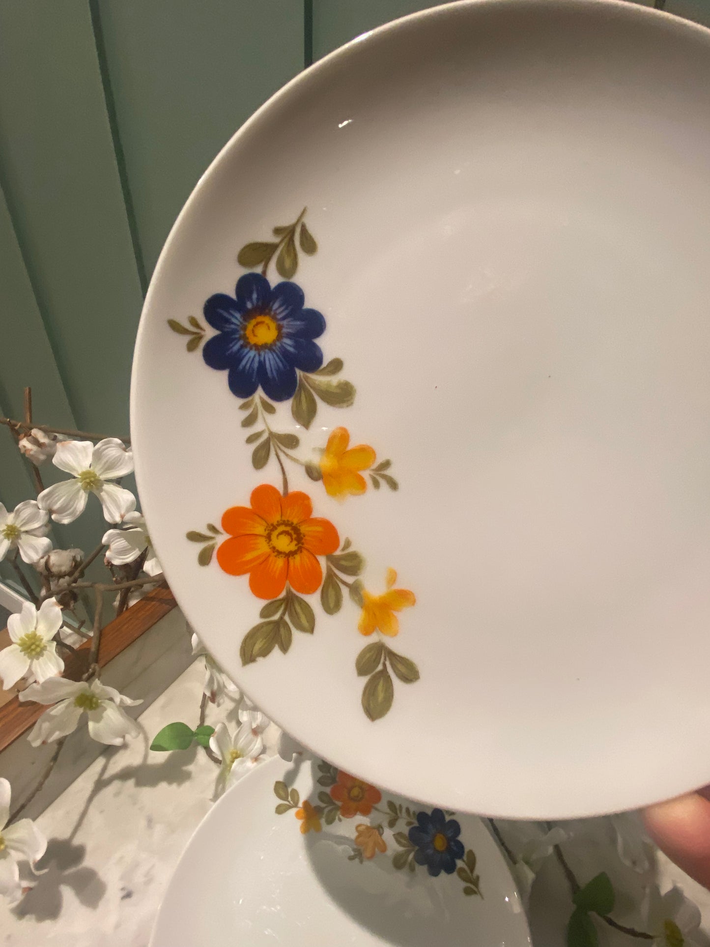 Lot de 8 petites assiettes Bavaria