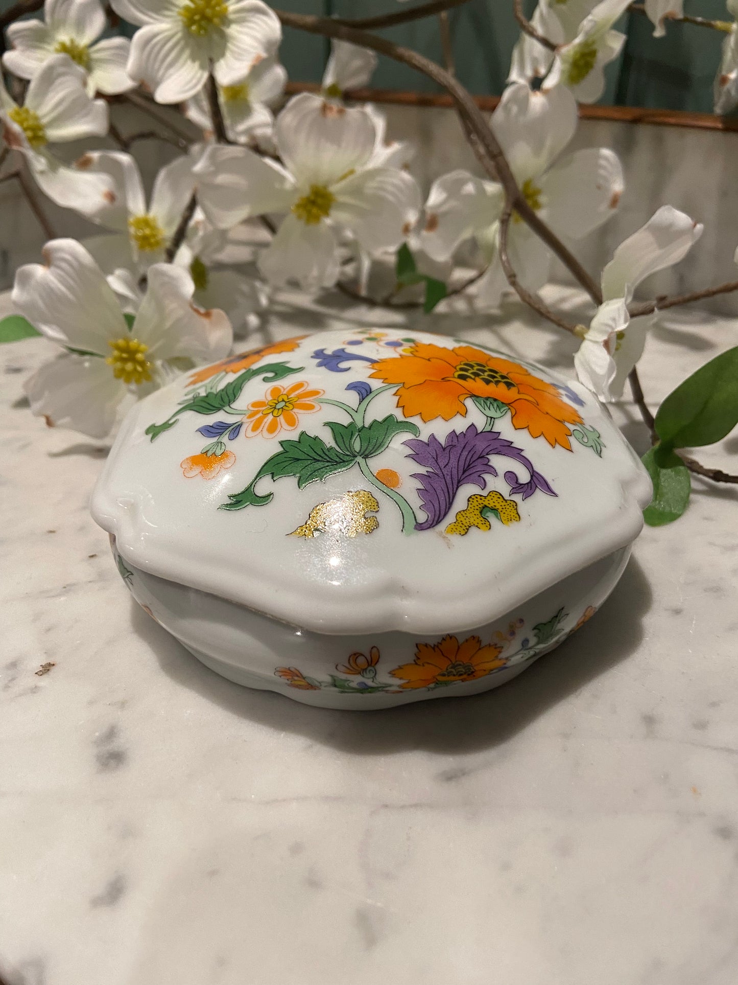 Bonbonnière Vintage floral