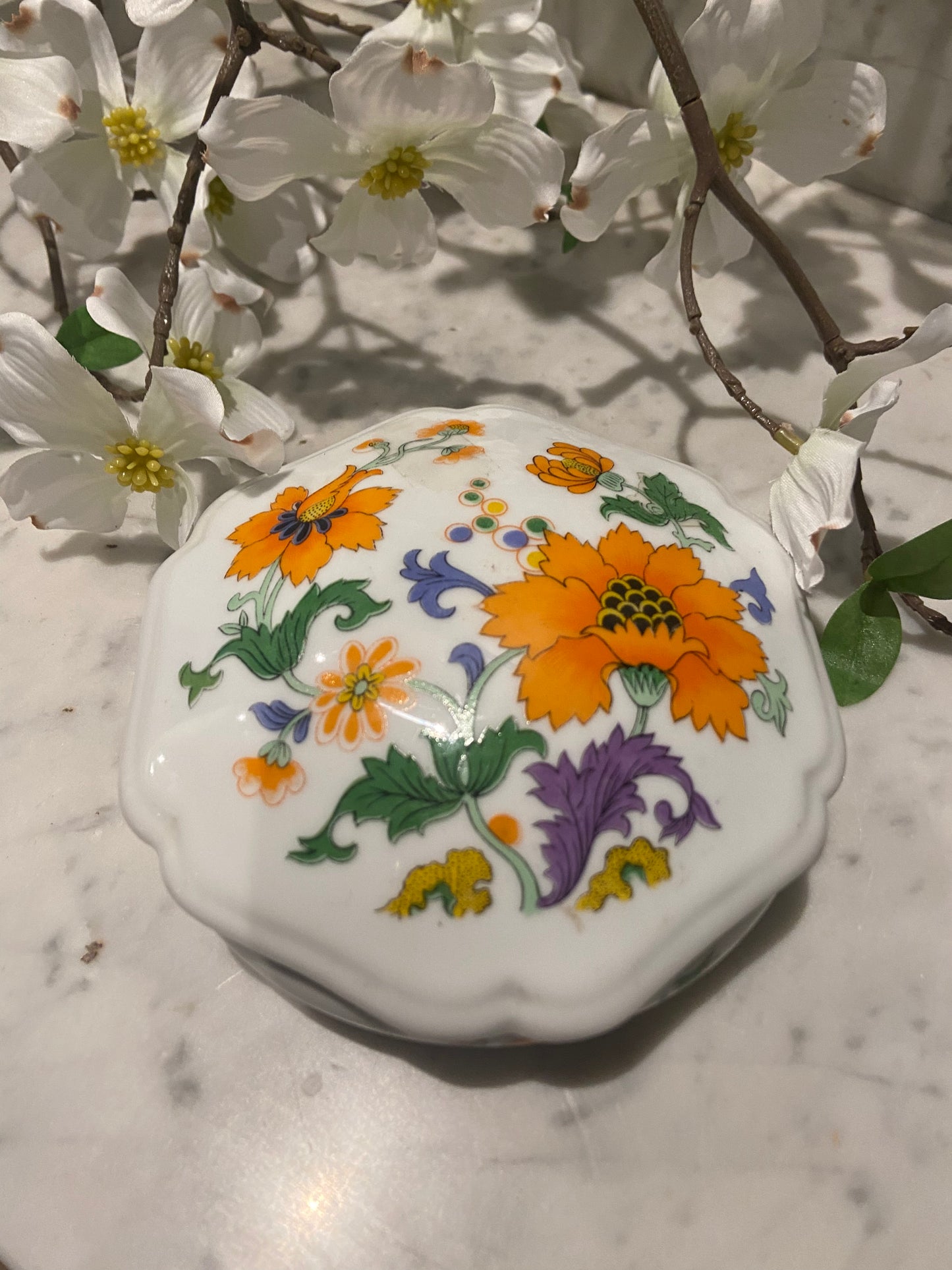 Bonbonnière Vintage floral