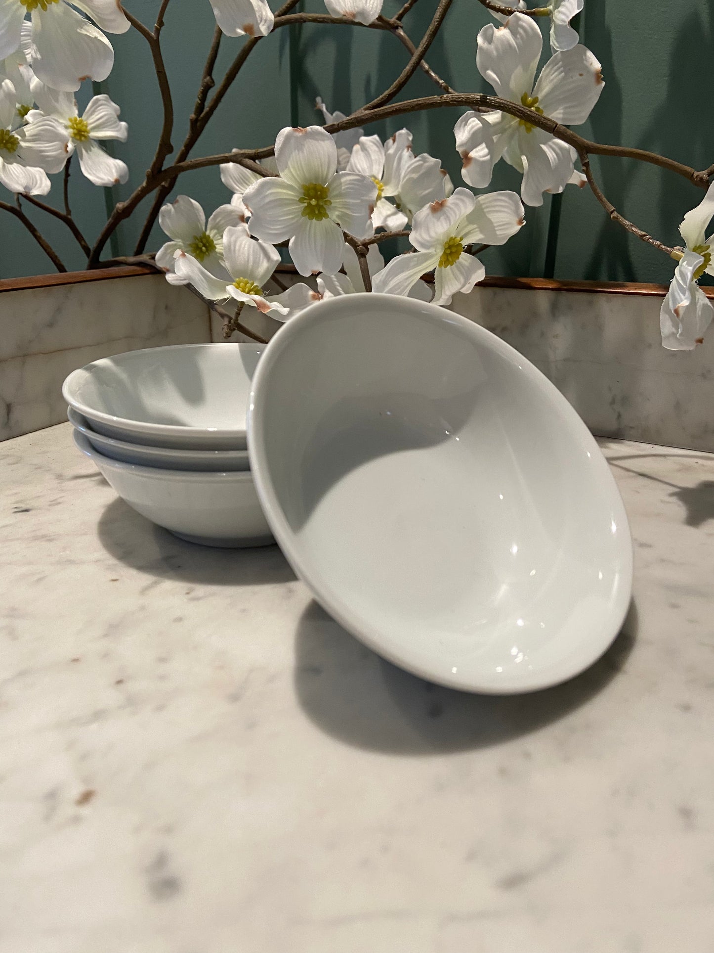 Coupelles blanches Porcelaine Limoges