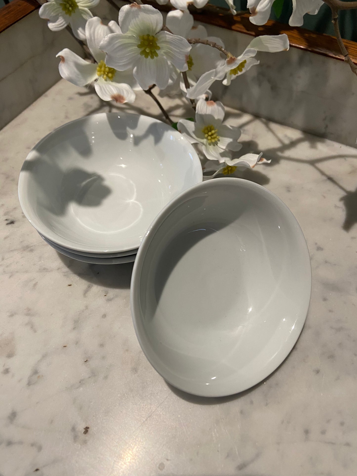 Coupelles blanches Porcelaine Limoges