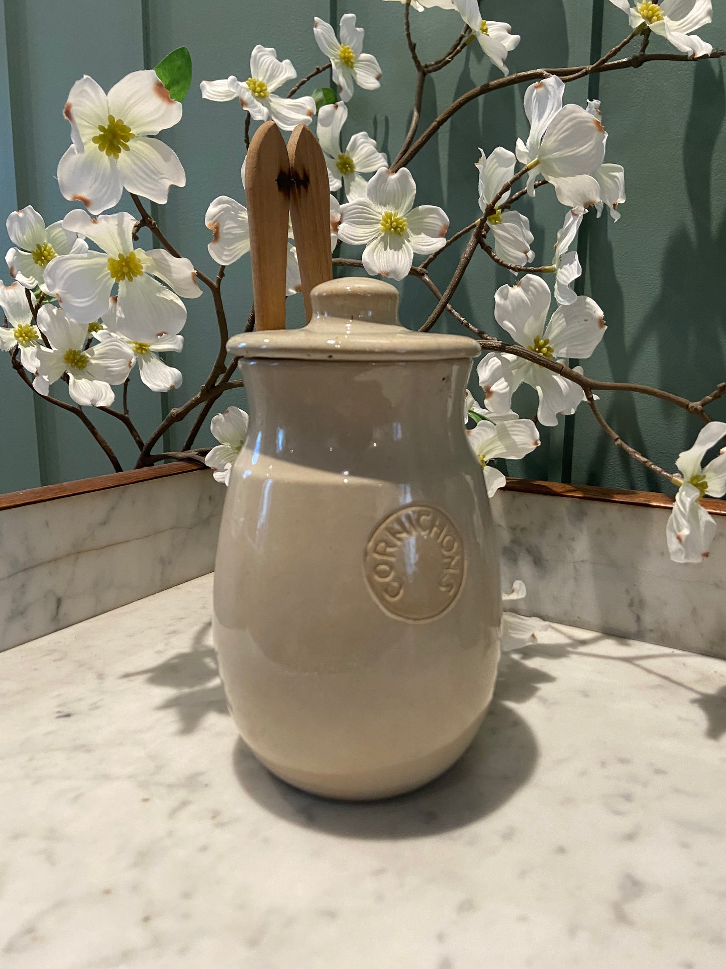 Gros pot à cornichons