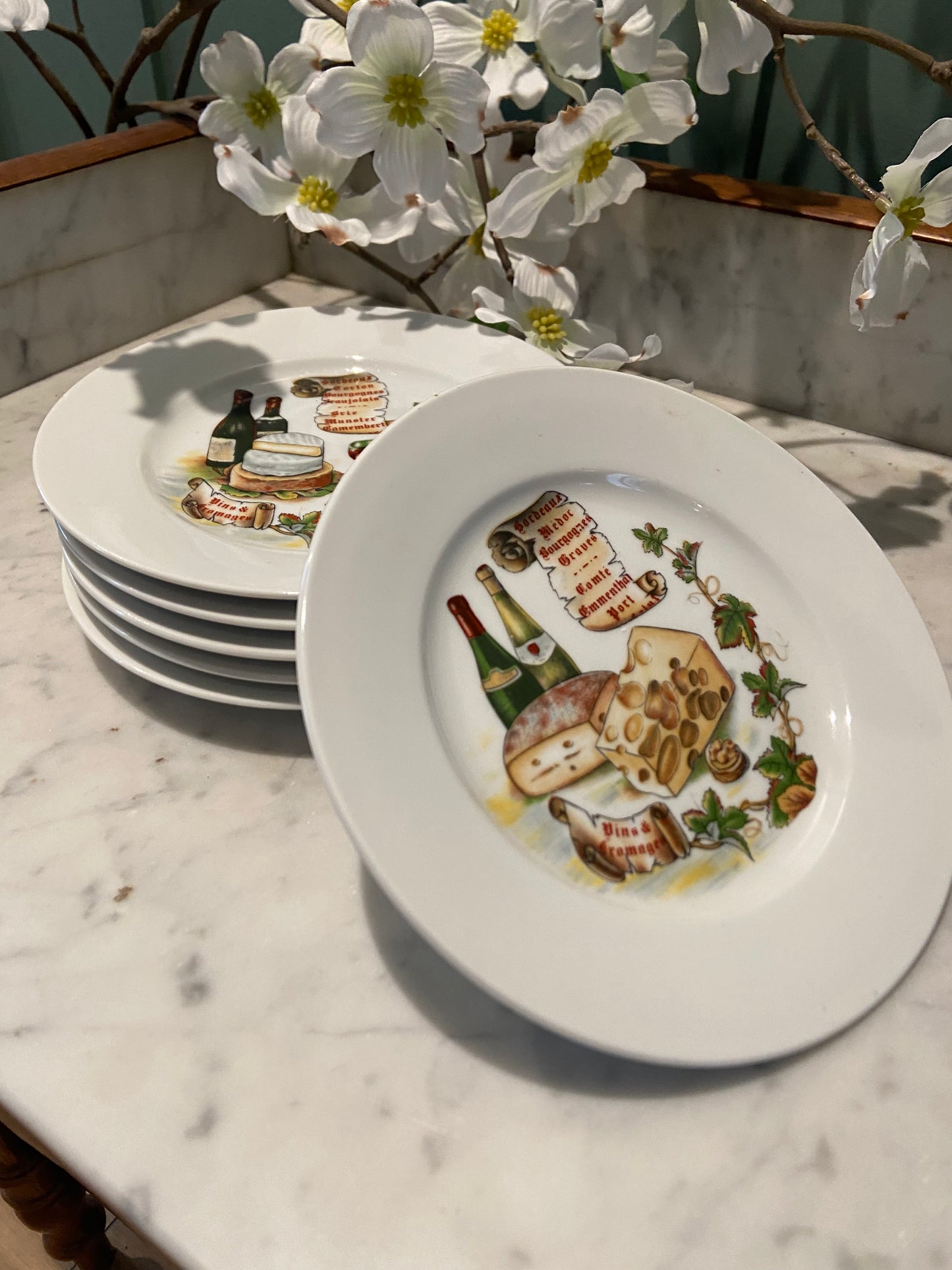 Assiette à fromage Vintage
