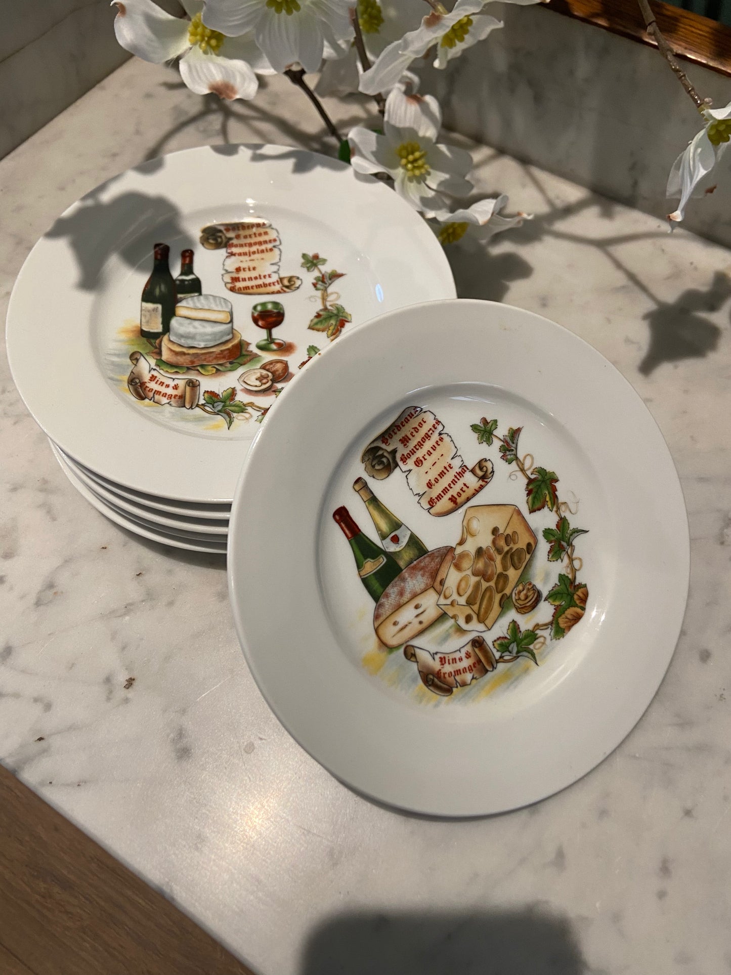 Assiette à fromage Vintage