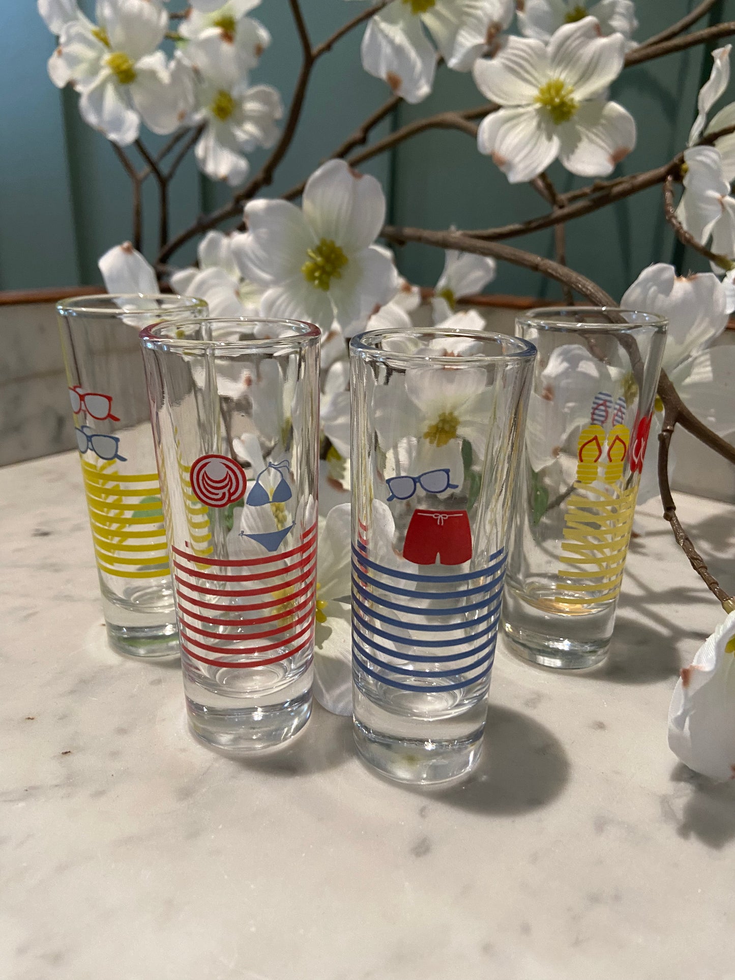 Verres Shooters Summer