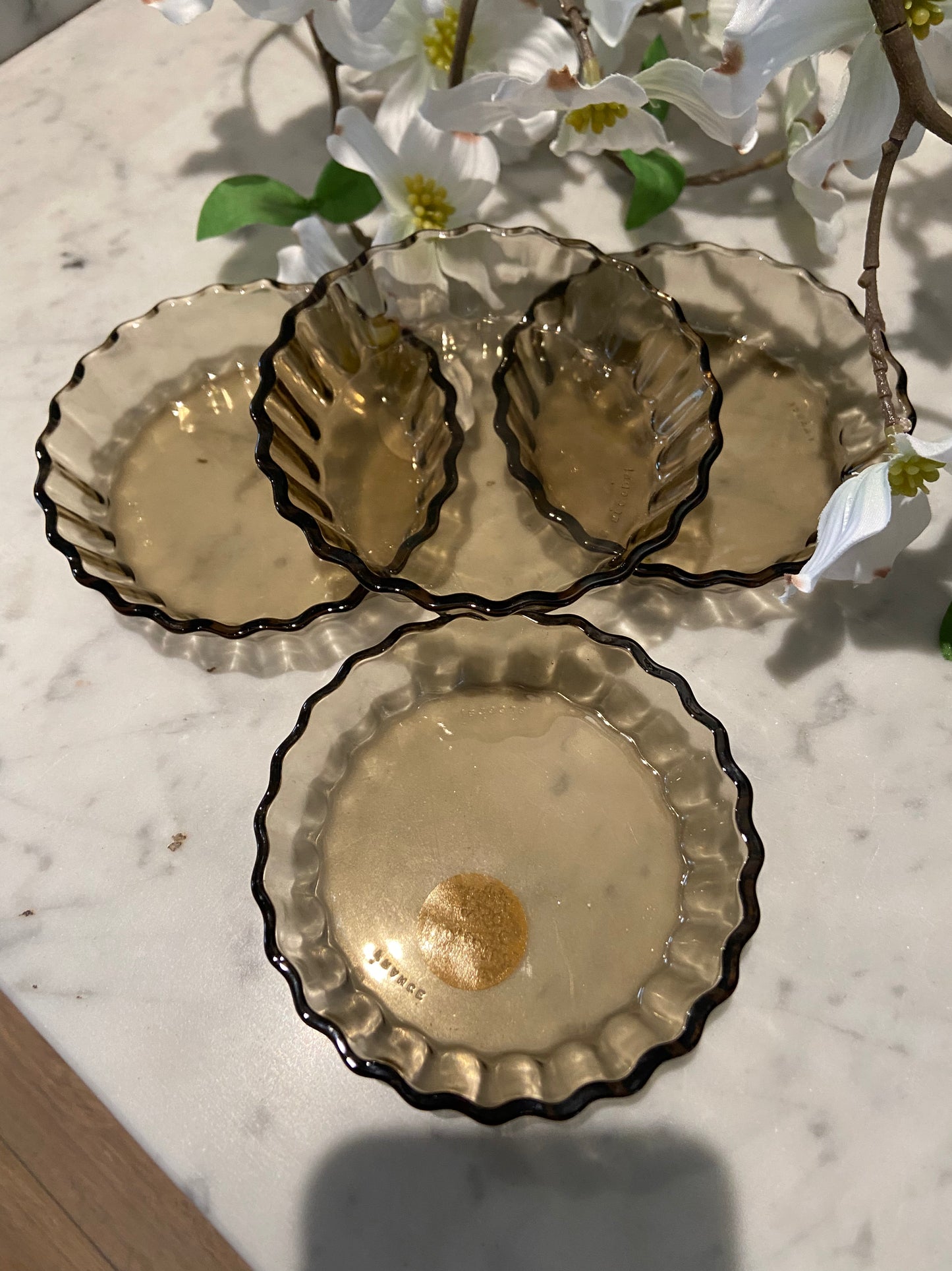 Petits moules à tartelettes Arcopal