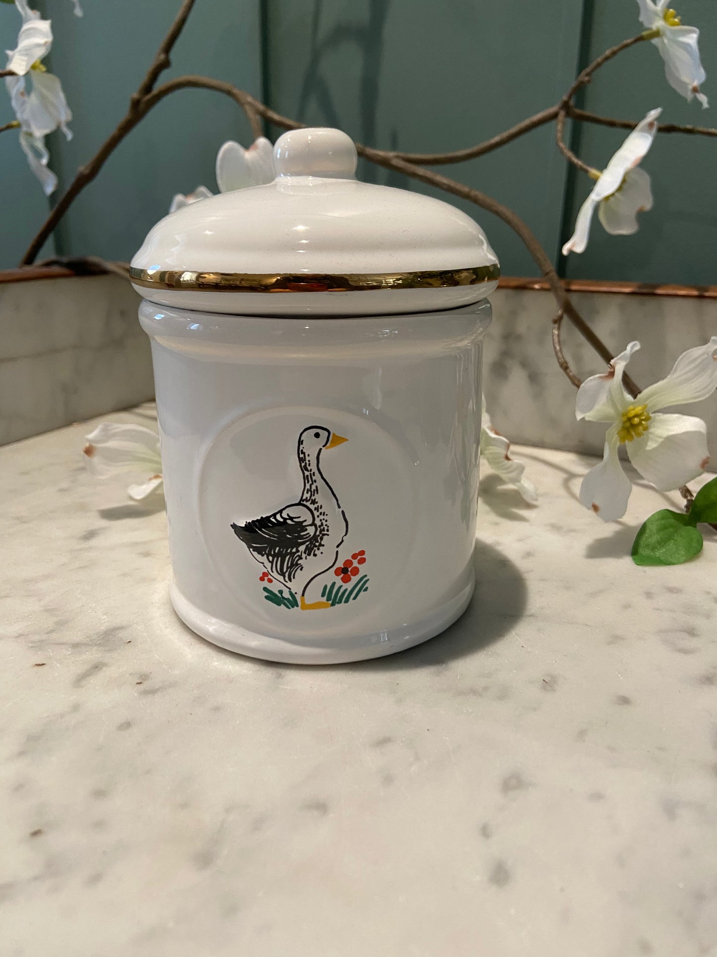Pot en céramique Canard