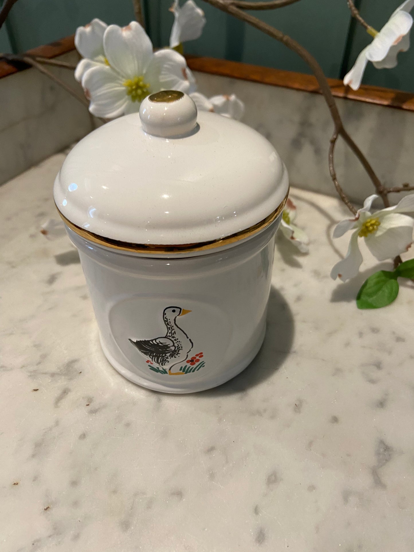 Pot en céramique Canard