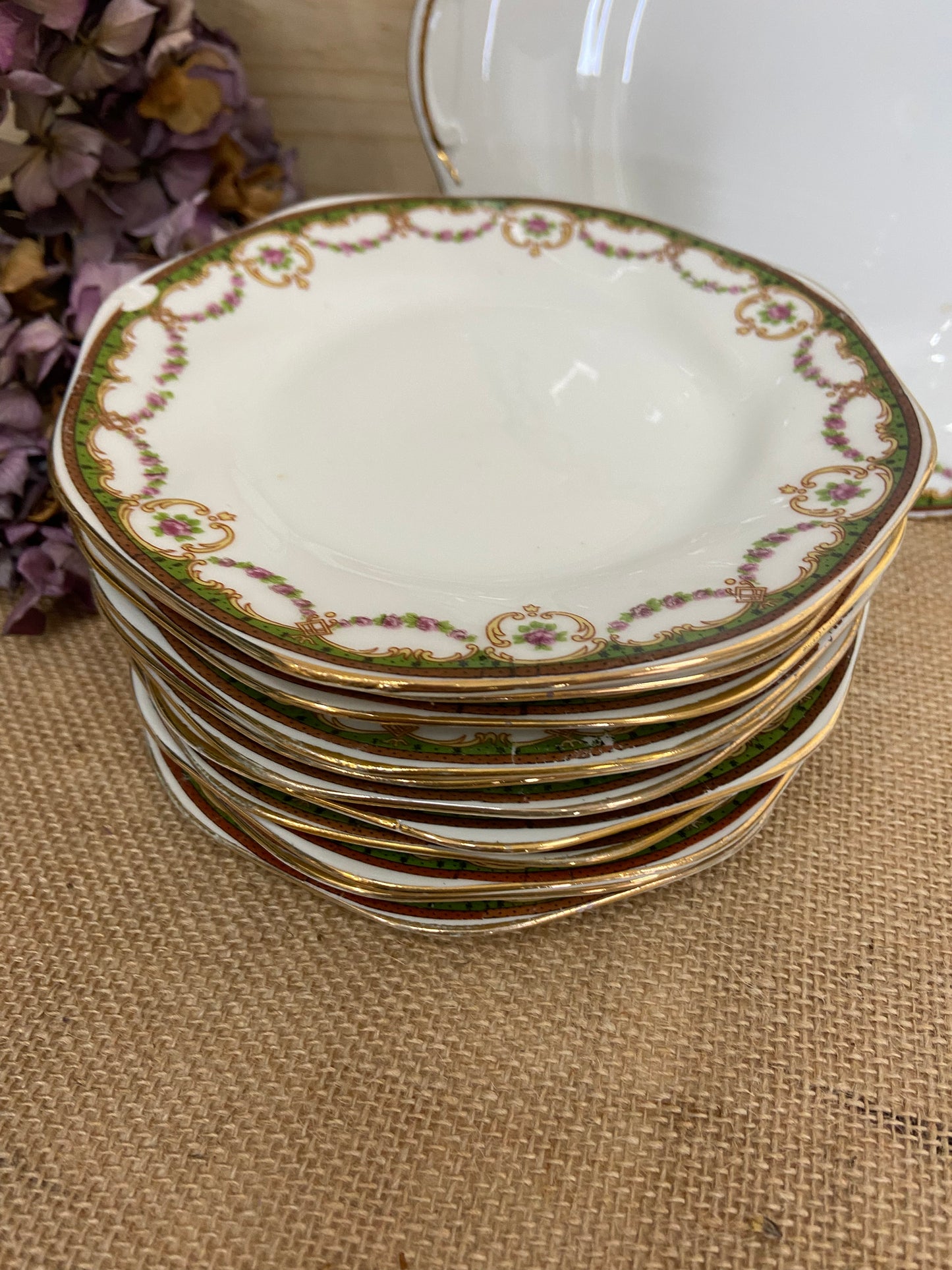 Service à Dessert Porcelaine Limoges