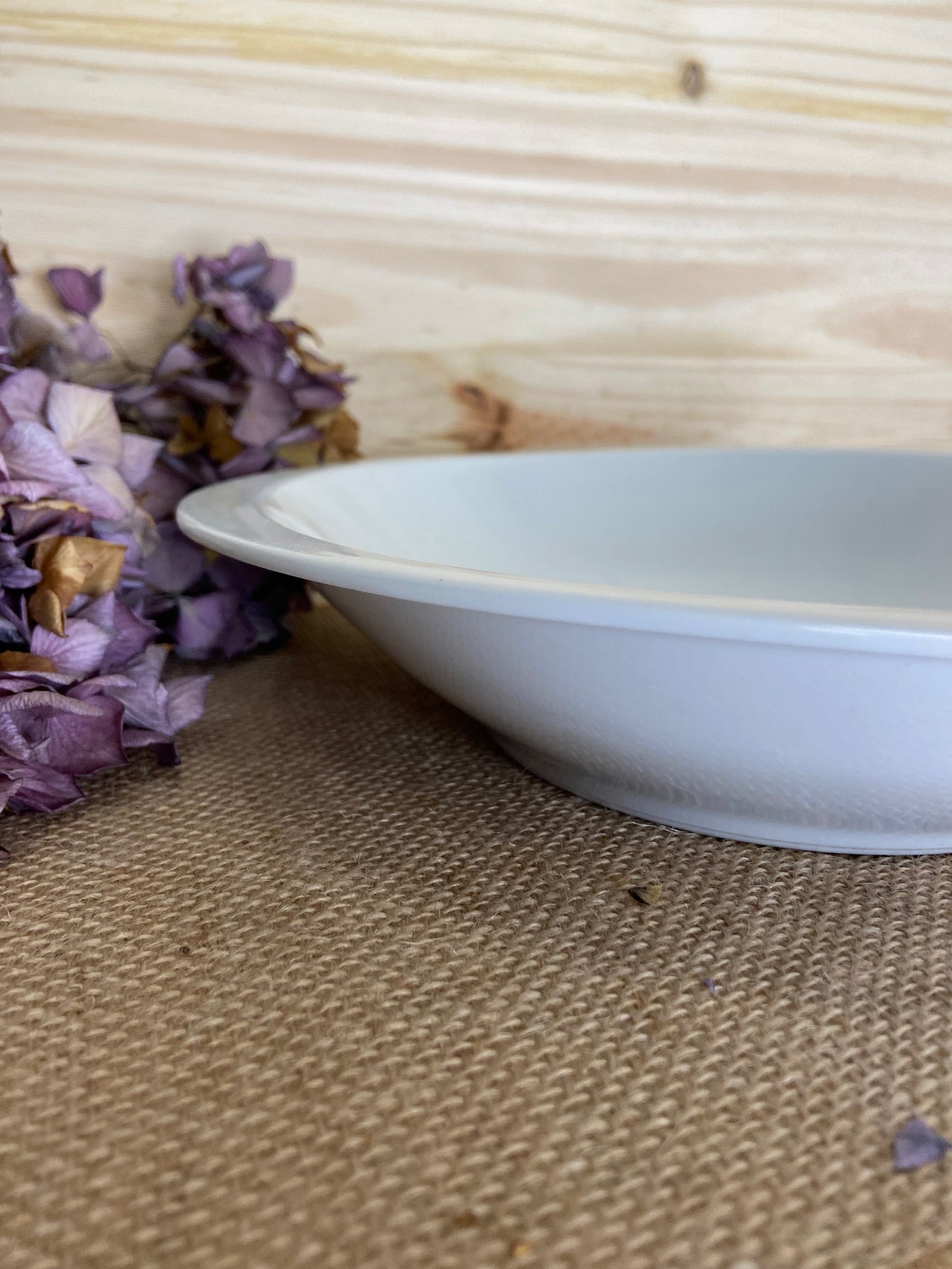 Saladier Rond Porcelaine de Sologne