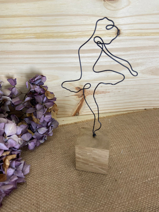 Petit cube Bois Danseuse