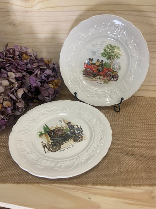 Assiettes Anciennes Voitures