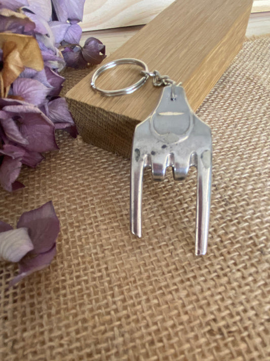 Porte Clé Couvert Argent