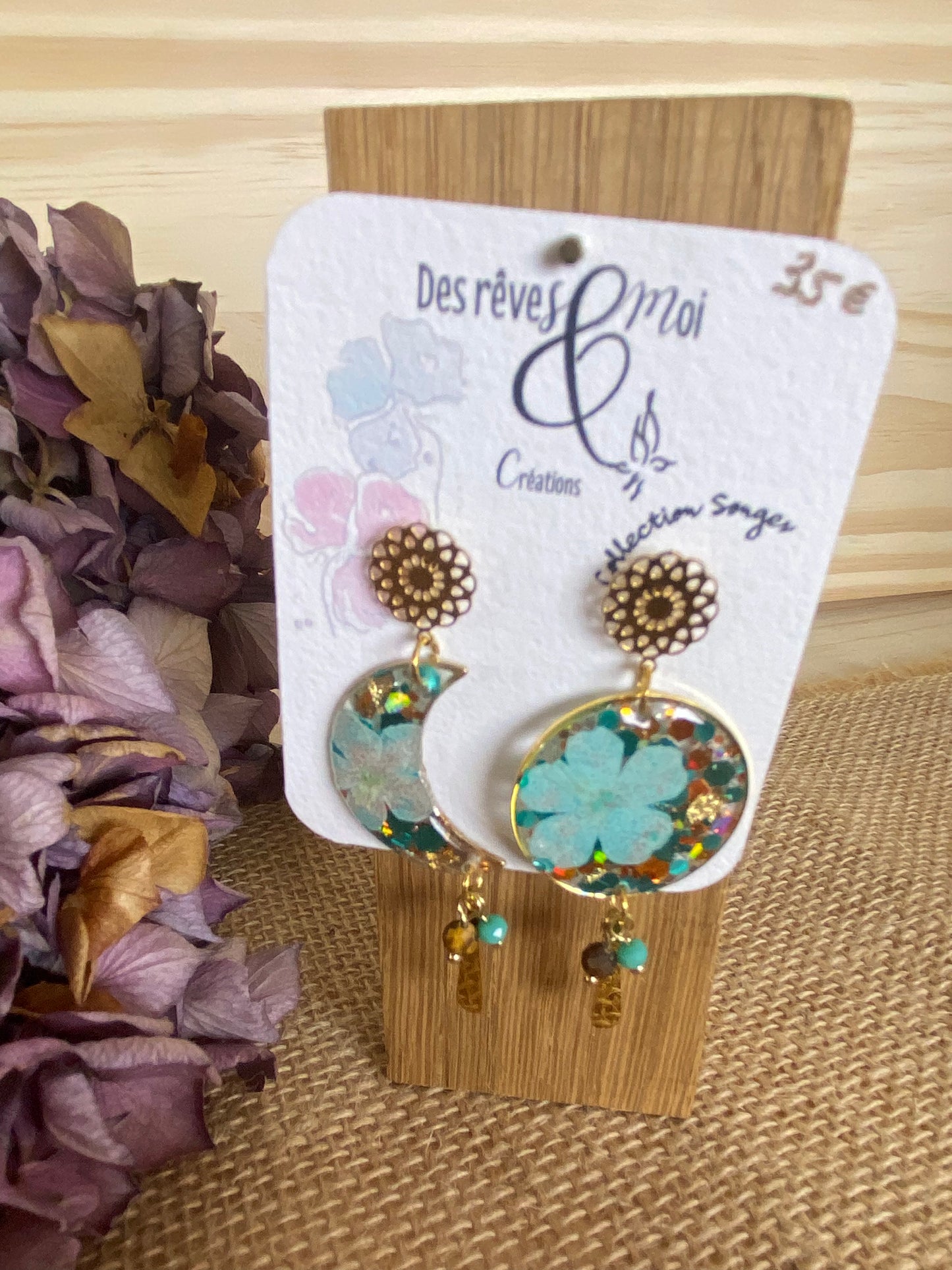Boucles d'Oreilles Hortense & Luna