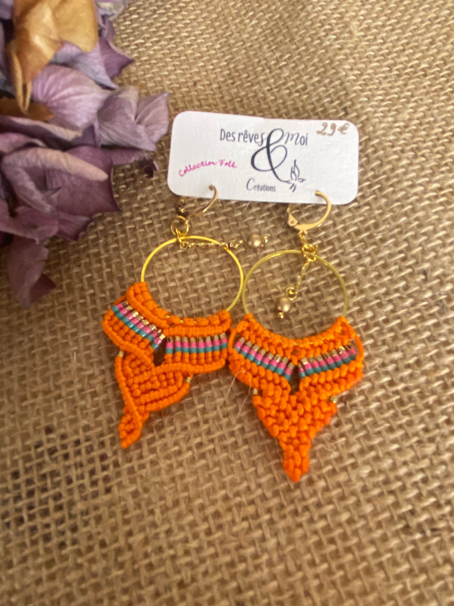 Boucles d'oreilles "In the Wind"