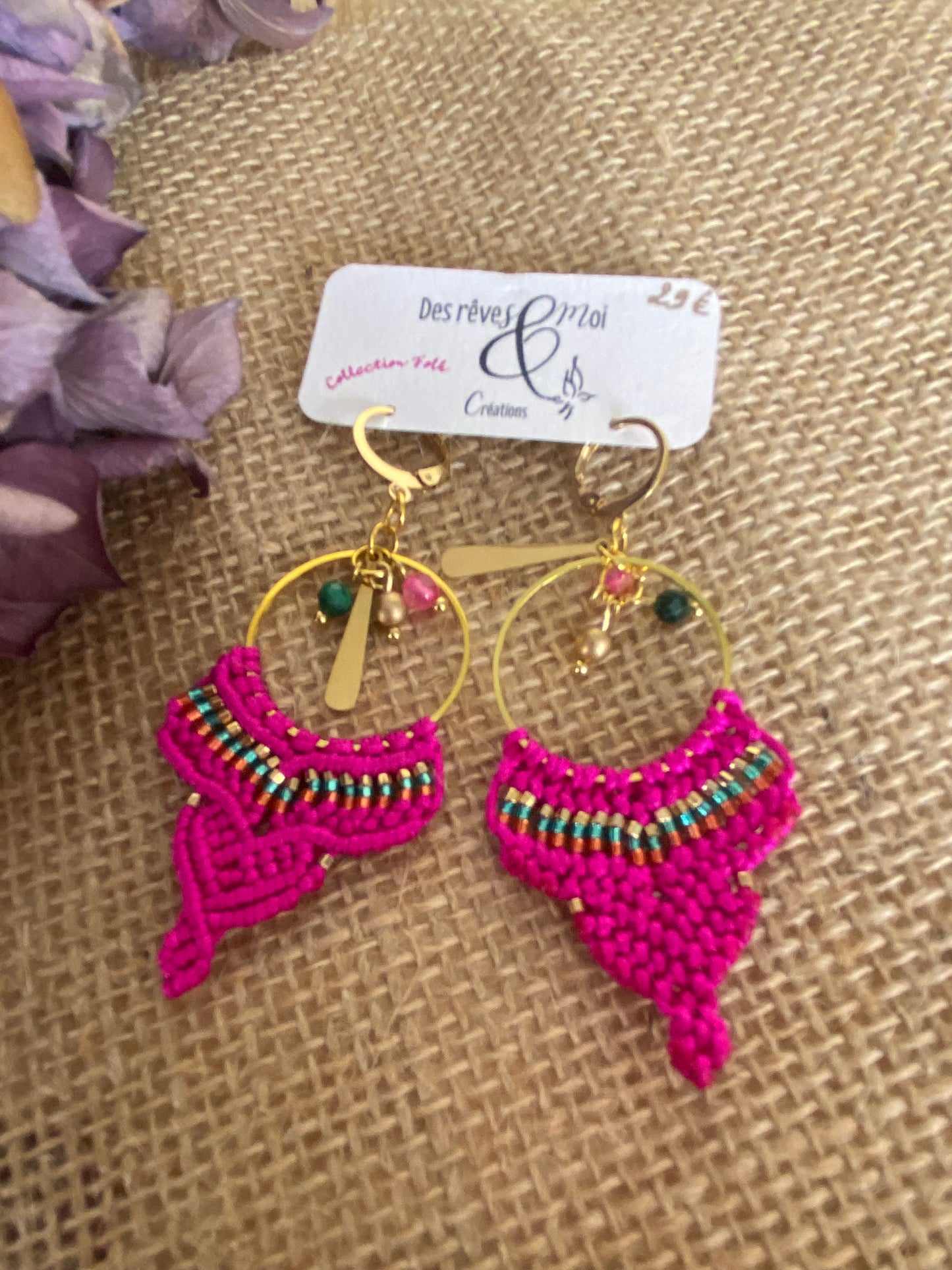 Boucles d'oreilles "In the Wind"