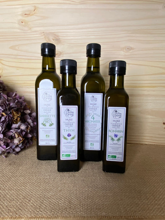 Huile de Tournesol Oléique infusée