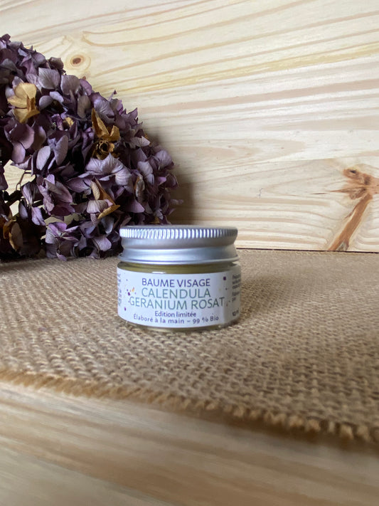 Baume hydratant Calendula Géranium Rosat