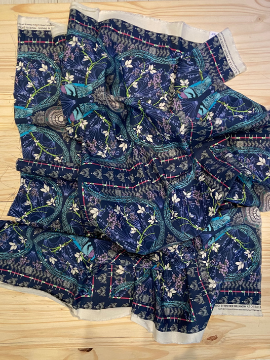 Chute de Tissu "LIREBIRD"