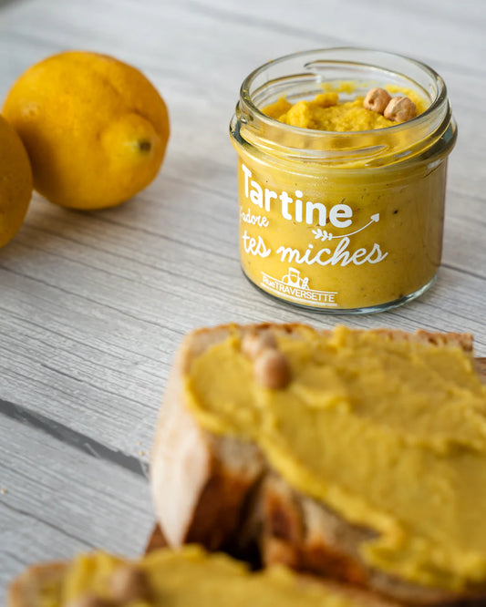 Tartinable Pois chiche et citron confit
