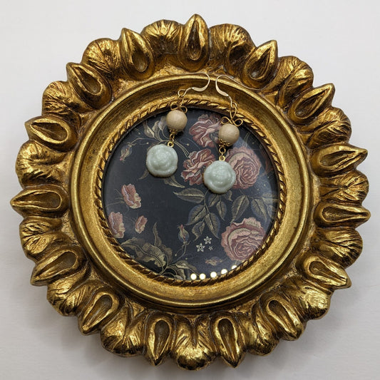 Boucles « Douce rose »