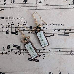Boucles « Au jardin japonais »