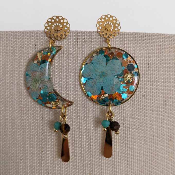 Boucles d'Oreilles Hortense & Luna