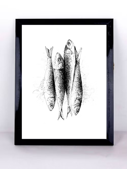 Affiche SARDINES, format A4