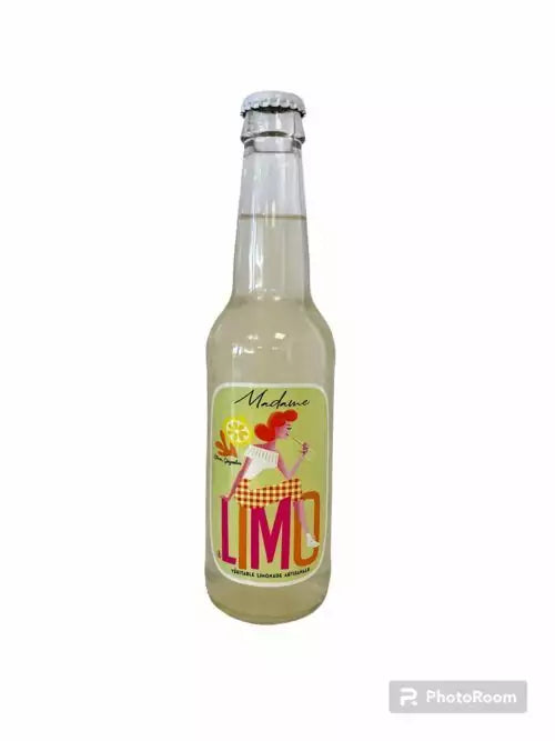 MME LIMO – LIMONADE CITRON/GINGEMBRE BIO – Bière des Iles d’Or