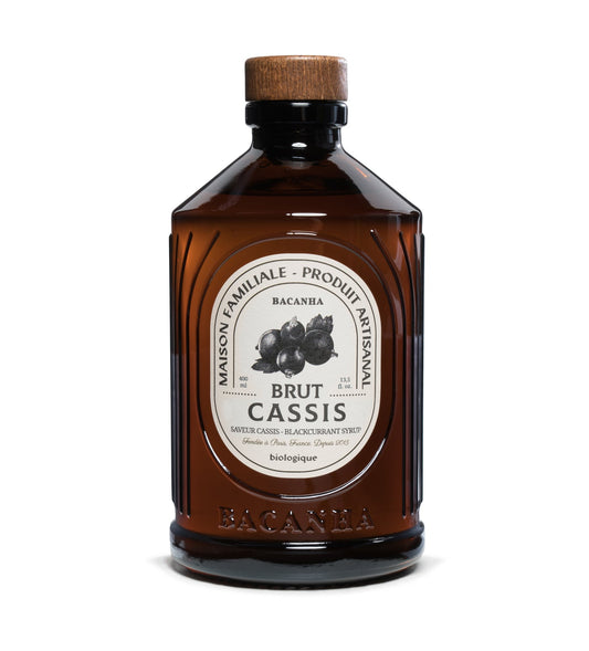 Sirop Cassis Brut - Biologique - 400ml