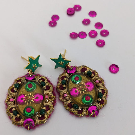 Boucles « Star of color »